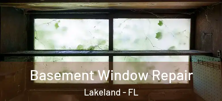  Basement Window Repair Lakeland - FL