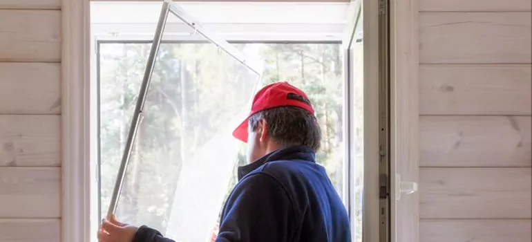 Expandable Window Screen Installation in Lakeland, FL