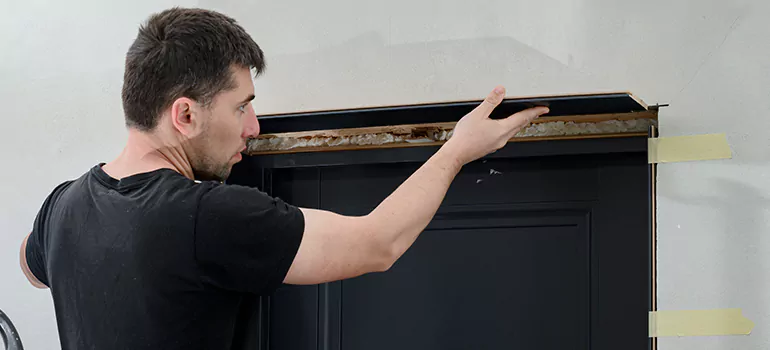 Wood Door Hole Repair in Lakeland, FL