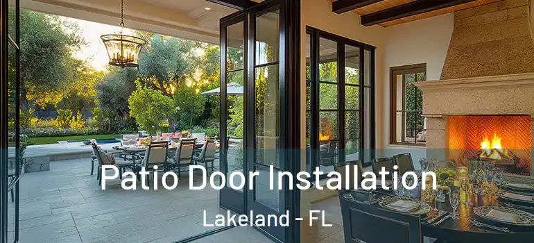  Patio Door Installation Lakeland - FL