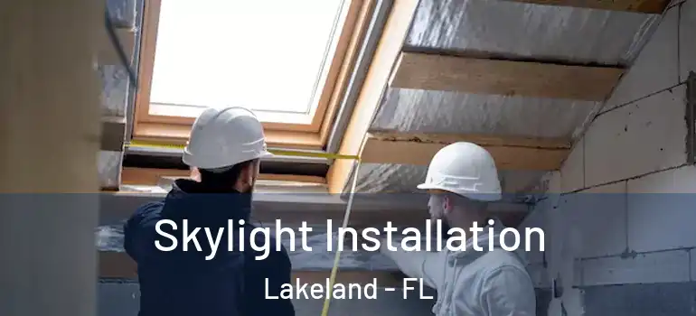  Skylight Installation Lakeland - FL