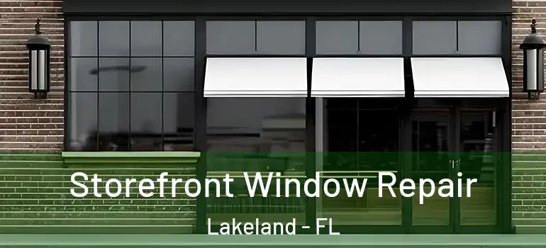  Storefront Window Repair Lakeland - FL
