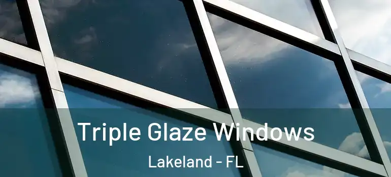  Triple Glaze Windows Lakeland - FL