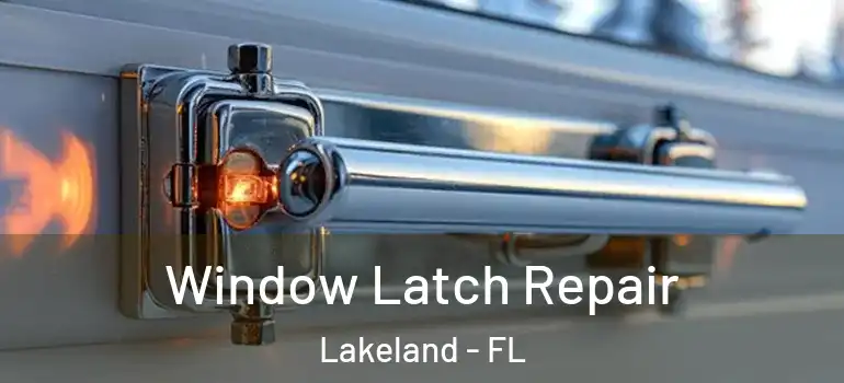  Window Latch Repair Lakeland - FL