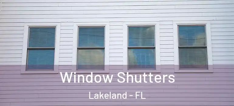  Window Shutters Lakeland - FL